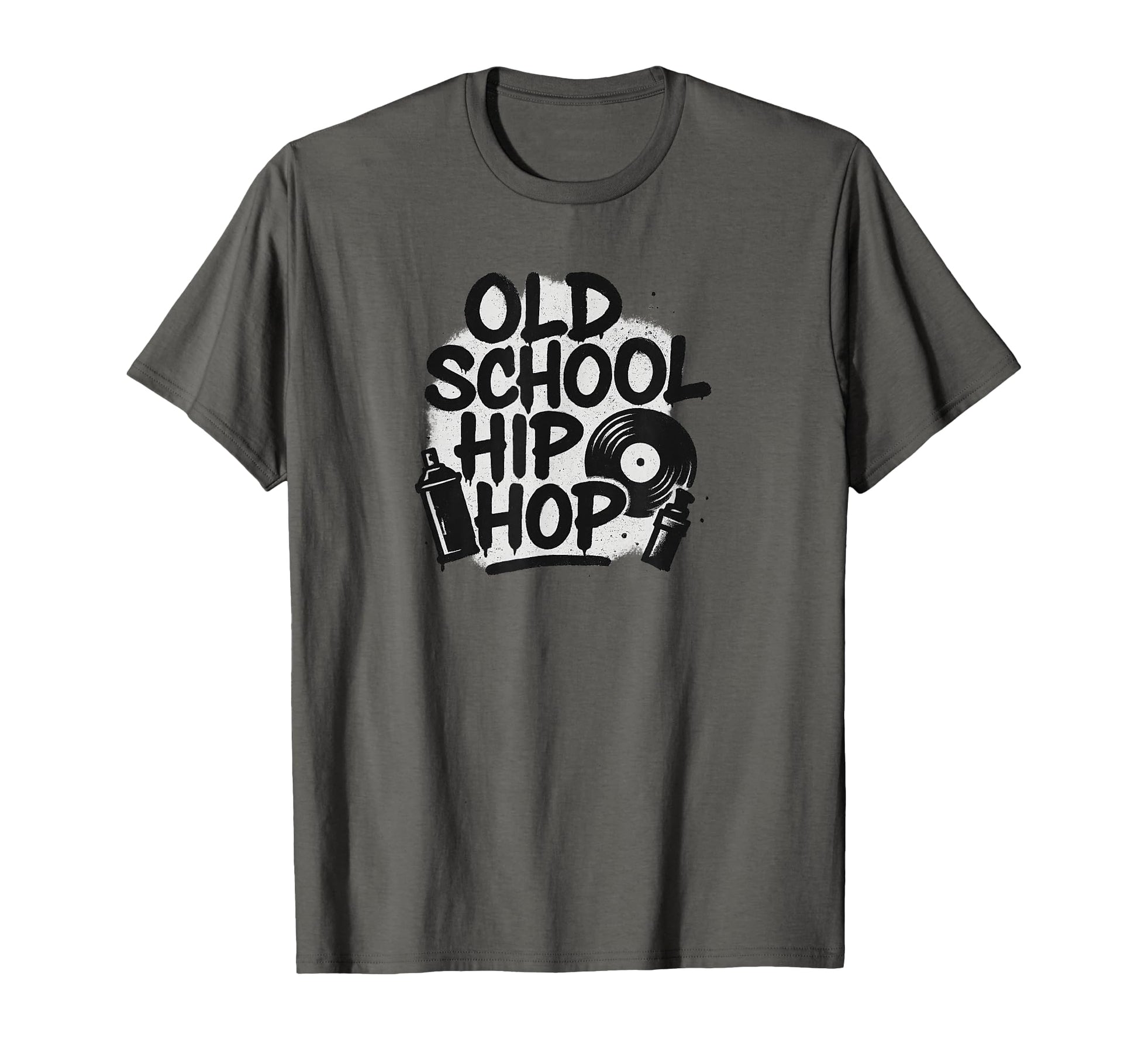 Old School Hip Hop Minimalistic T-Shirt - Casual Everyday Wear Men Women - T-Shirt, Sweatshirt, Hoodie