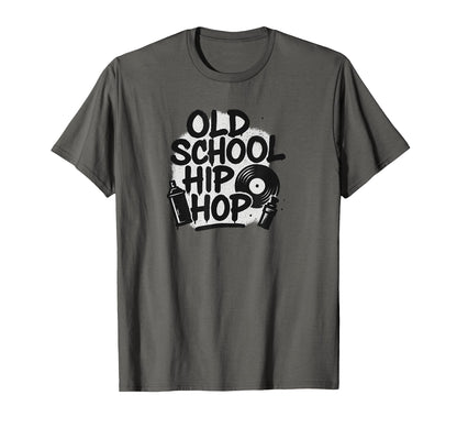 Old School Hip Hop Minimalistic T-Shirt - Casual Everyday Wear Men Women - T-Shirt, Sweatshirt, Hoodie