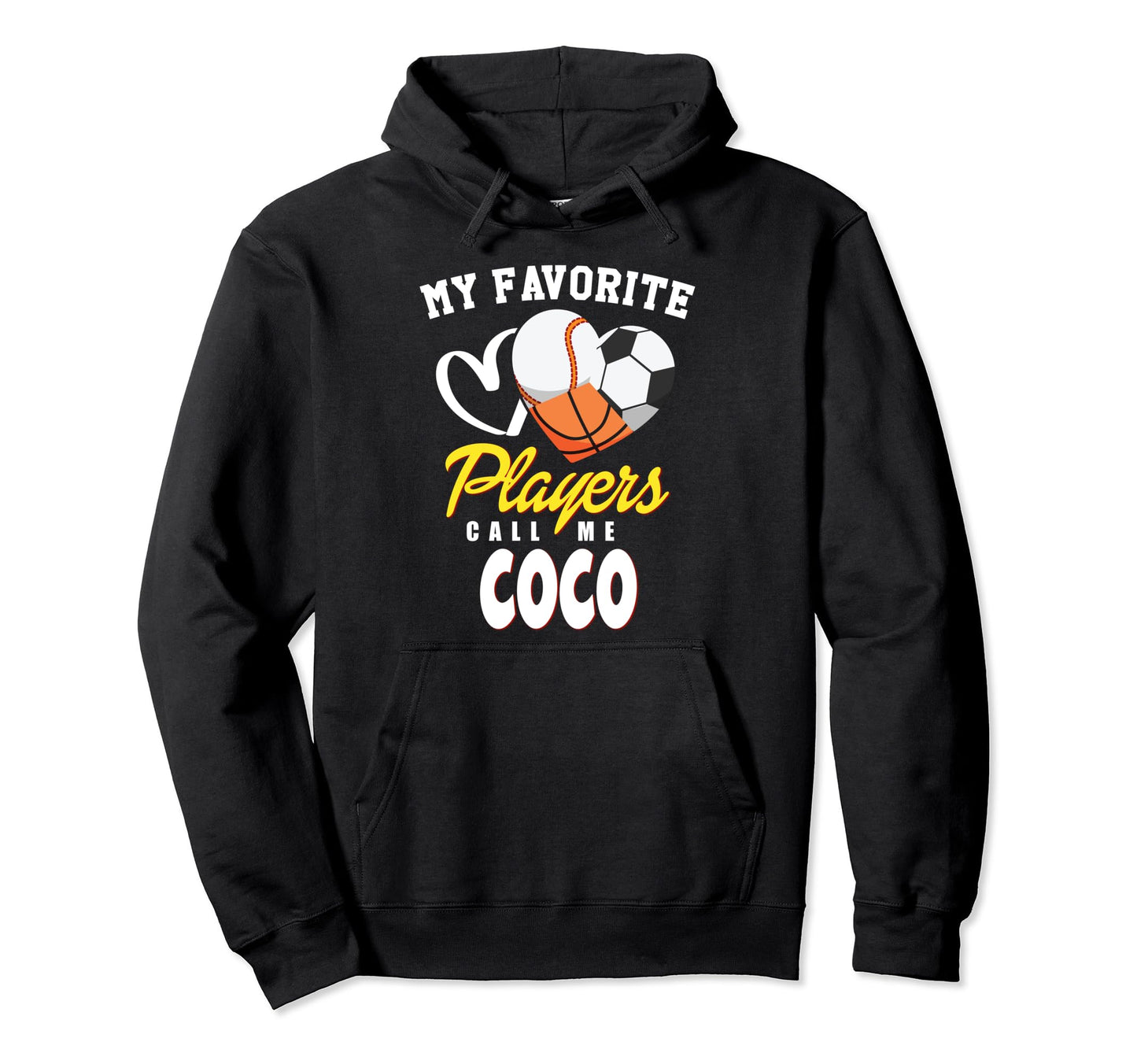 My Favorite Players Baseball Soccer Hoodie - Aesthetic Graphic for Adults - T-Shirt, Sweatshirt, Hoodie