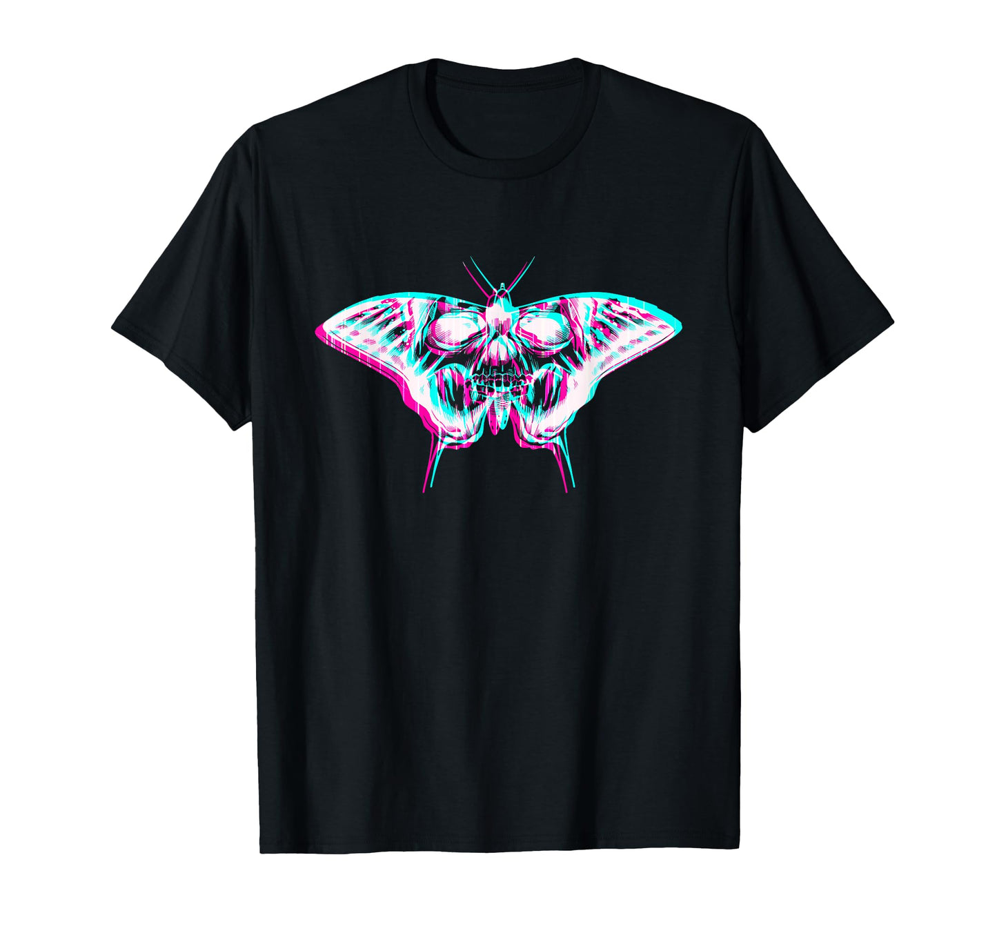 Aesthetic Pastel Goth Butterfly T-Shirt - Aesthetic Graphic for Adults - T-Shirt, Sweatshirt, Hoodie