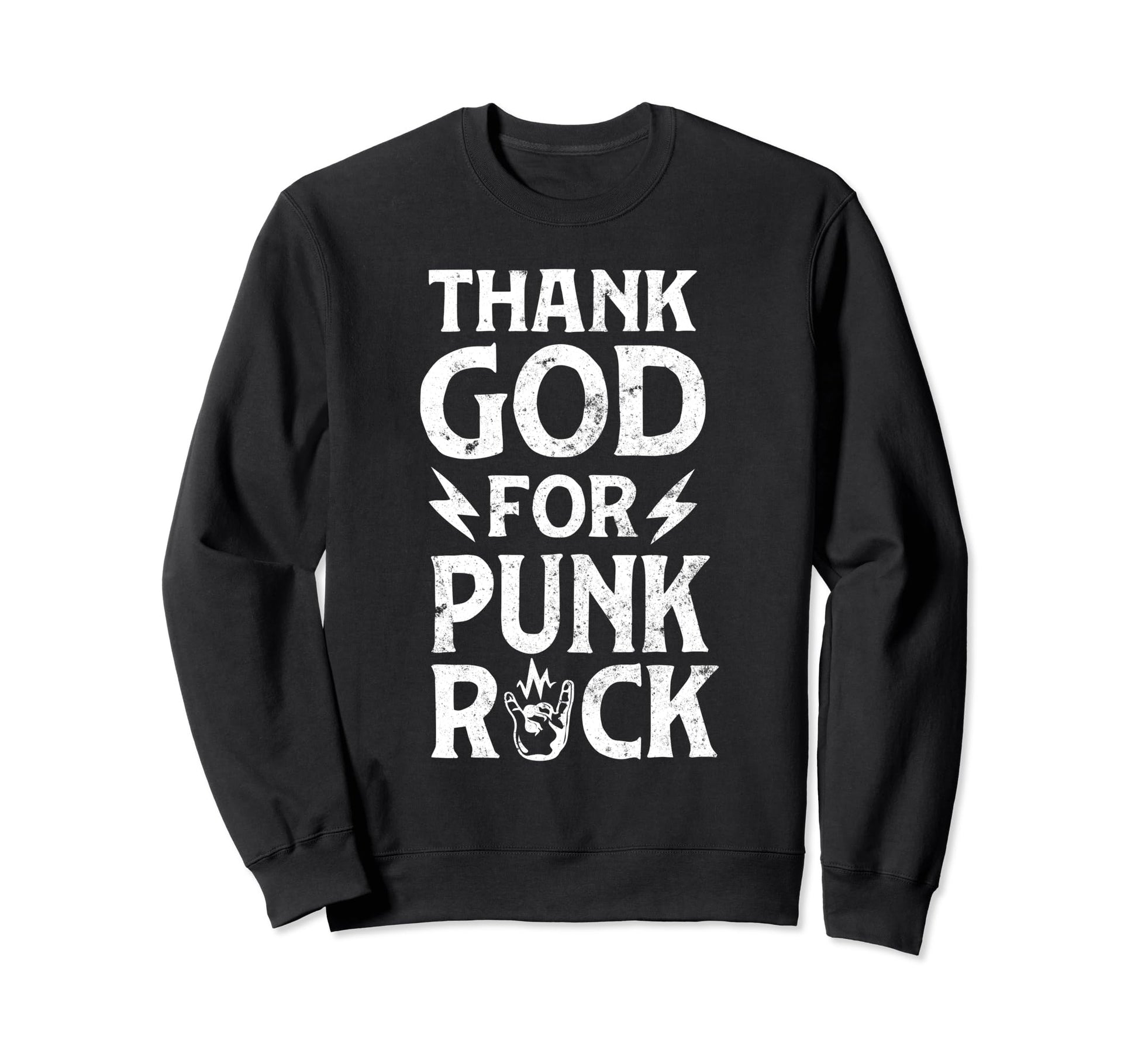 Embrace Punk Rock Vibe Garage Grunge Sweatshirt - Streetwear Style Unisex - T-Shirt, Sweatshirt, Hoodie