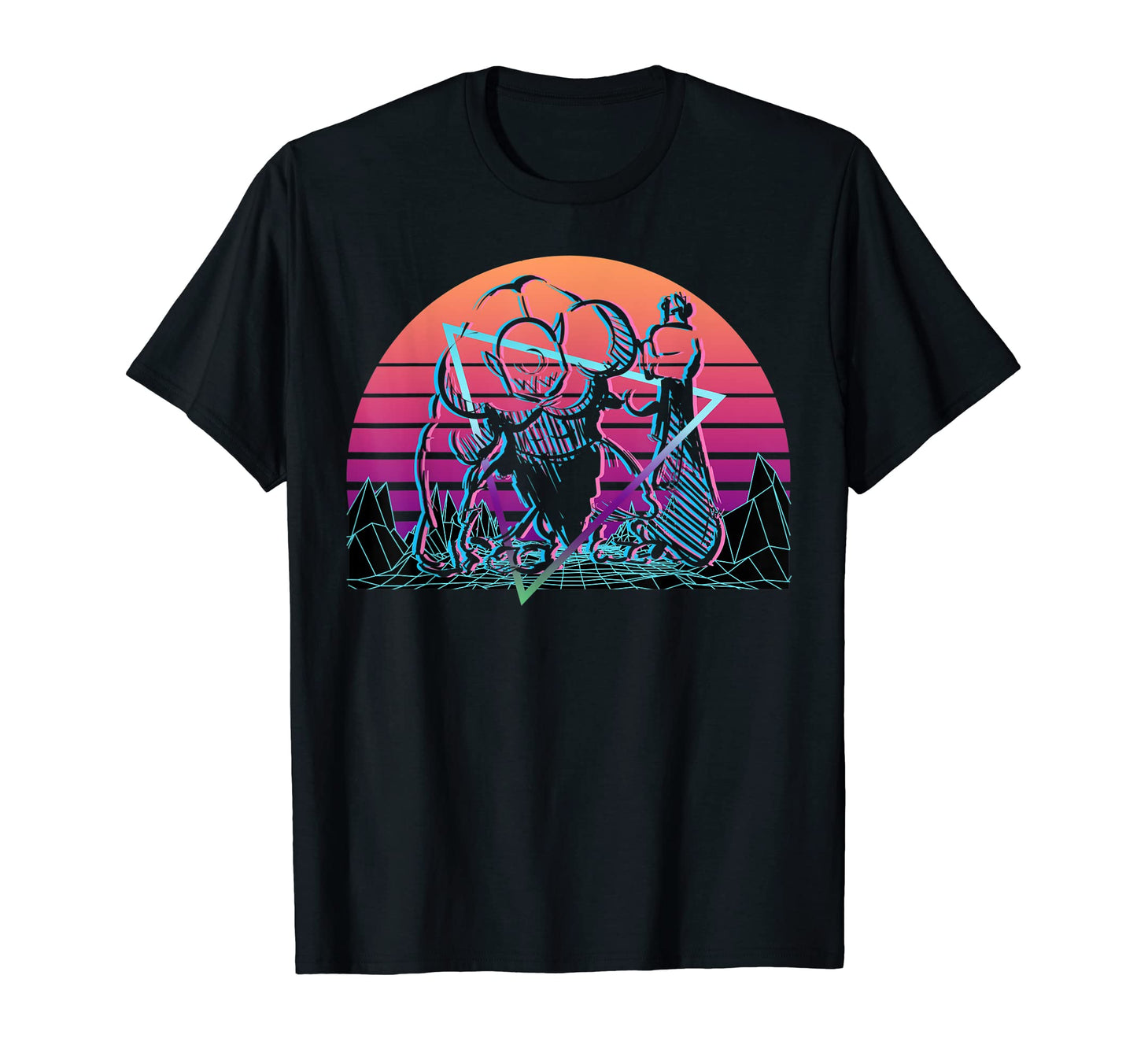 Cyclop Ancient Greek Mythology Vaporwave T-Shirt - Unique Graphic Unisex - T-Shirt, Sweatshirt, Hoodie