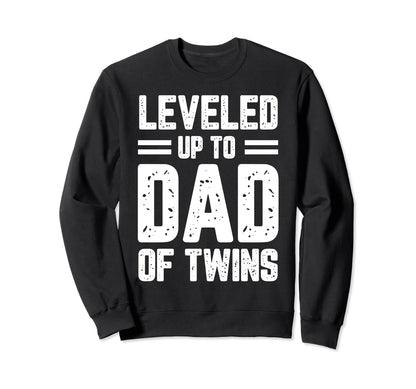 Funny Gamer Twins Dad Novelty Sweatshirt - Fun Novelty Design Men Women - T-Shirt, Sweatshirt, Hoodie