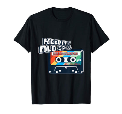 Keepin It Oldschool Rapper Hip Hop Fan T-Shirt - Trendy Graphic Men Women - T-Shirt, Sweatshirt, Hoodie