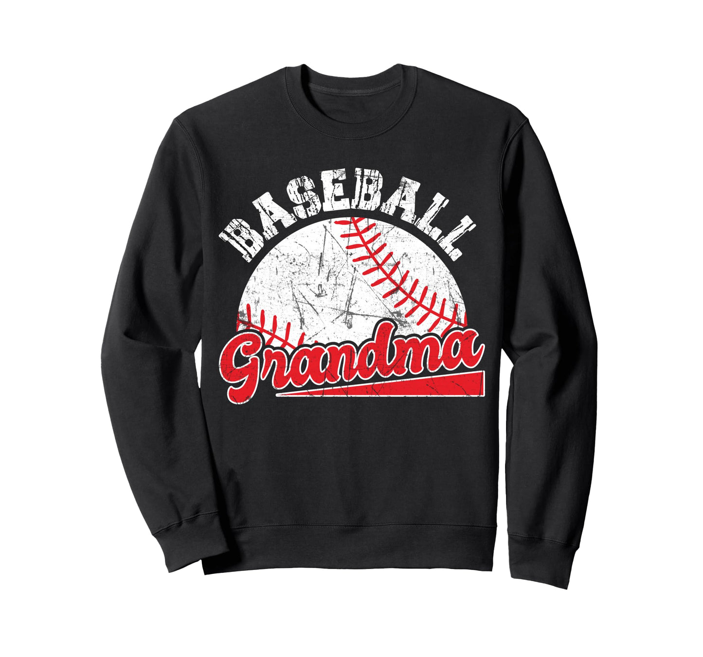 Baseball Grandma Mothers Day Sweatshirt - Trendy Graphic for Adults - T-Shirt, Sweatshirt, Hoodie