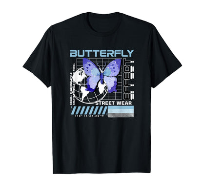 Butterfly Effect Y2K Grunge T-Shirt - Casual Everyday Wear Men Women - T-Shirt, Sweatshirt, Hoodie