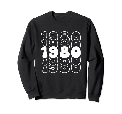 44 Year Old Groovy 44Th Sweatshirt - Casual Everyday Wear for Adults - T-Shirt, Sweatshirt, Hoodie