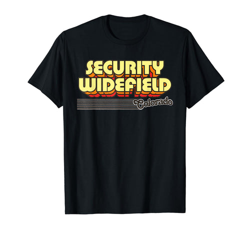 Security Widefield Colorado Stripes T-Shirt - Unique Graphic for Adults - T-Shirt, Sweatshirt, Hoodie