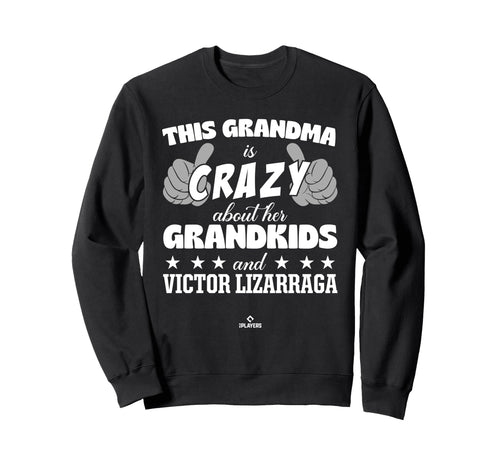 Grandma Crazy Victor Lizarraga Sweatshirt - Novelty Apparel Unisex - T-Shirt, Sweatshirt, Hoodie
