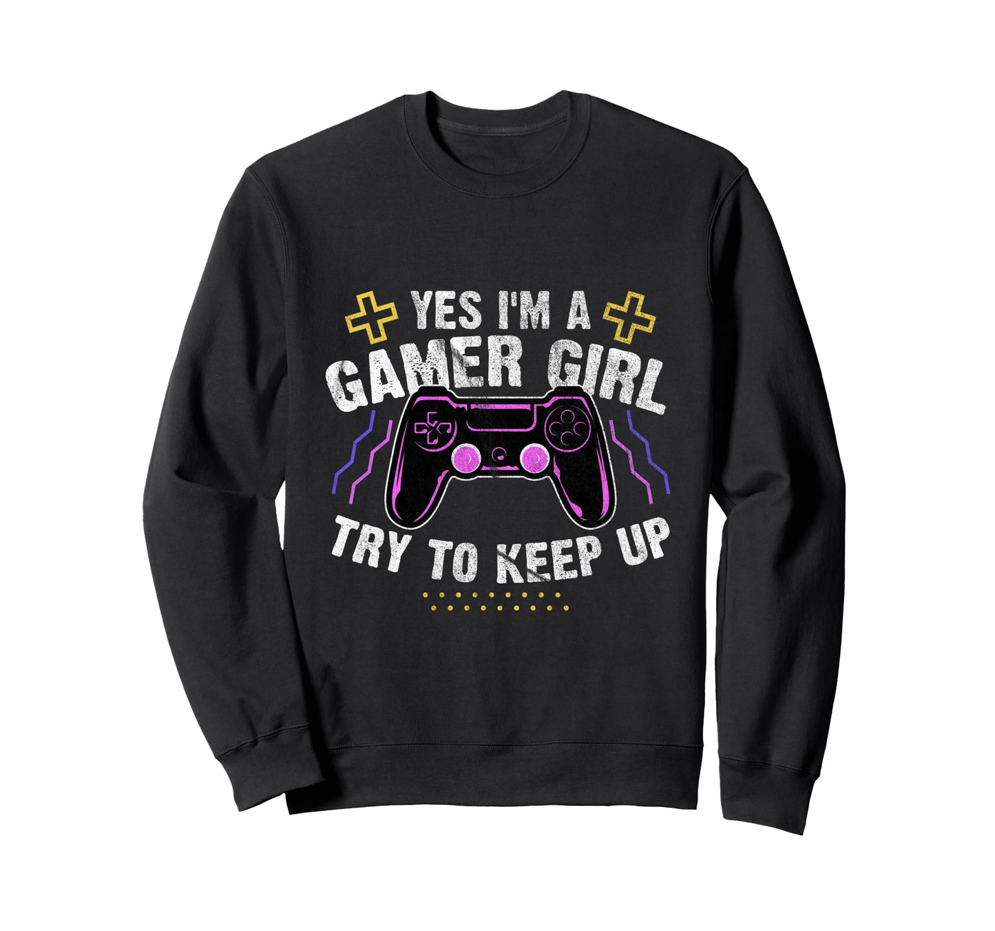 Gamer Video Game Player Gaming Sweatshirt - Fun Novelty Design Men Women - T-Shirt, Sweatshirt, Hoodie