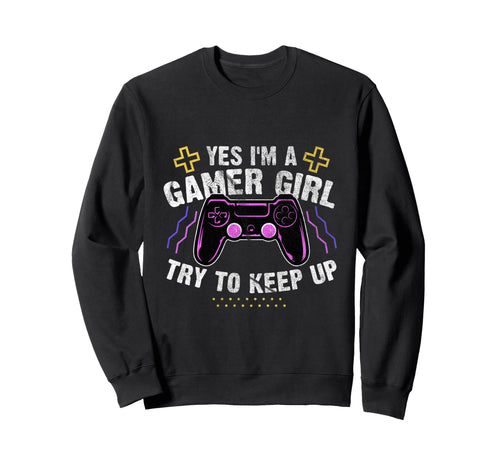 Gamer Video Game Player Gaming Sweatshirt - Fun Novelty Design Men Women - T-Shirt, Sweatshirt, Hoodie
