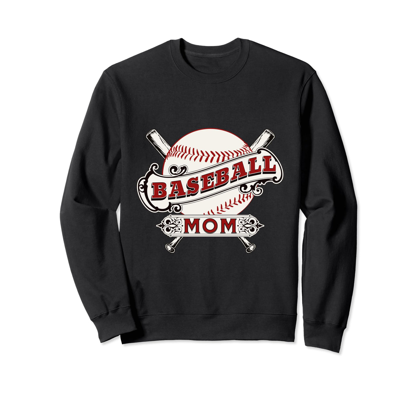 Baseball Mom Game Day Son Sweatshirt - Aesthetic Graphic Men Women - T-Shirt, Sweatshirt, Hoodie