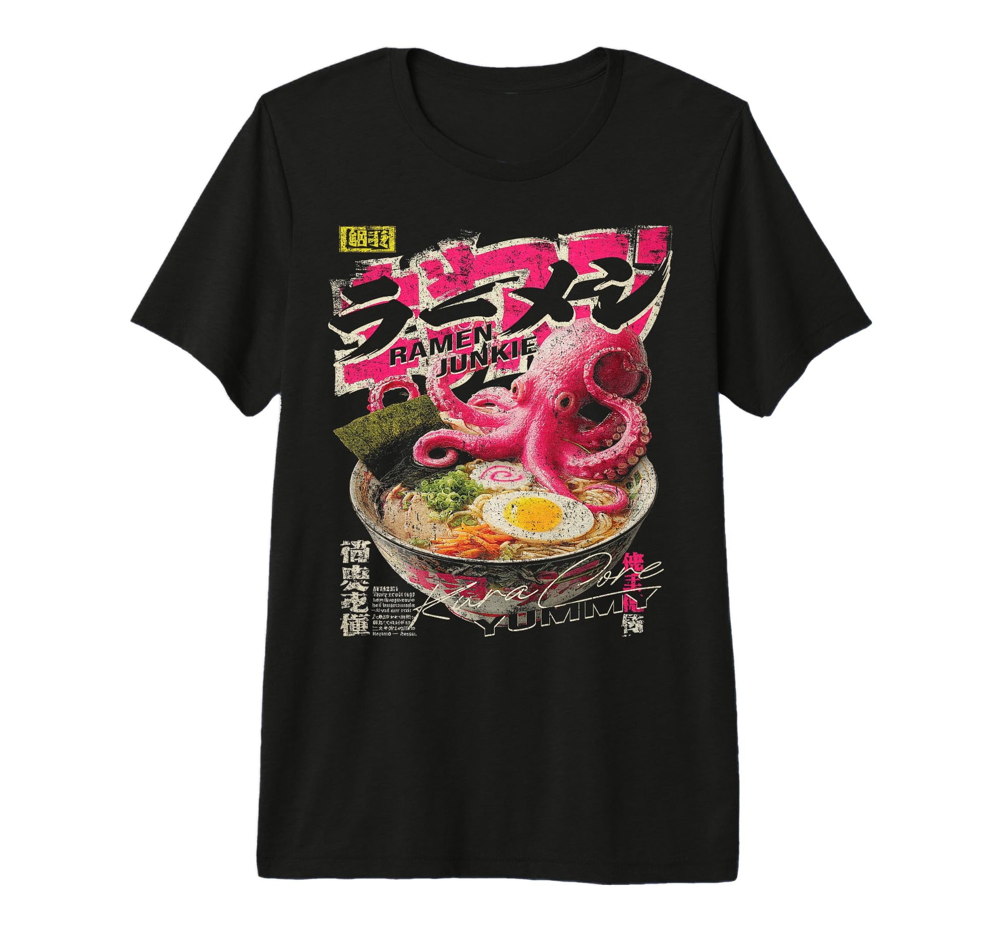 Ramen Japanese Streetwear Cyberpunk Y2K T-Shirt - Novelty Apparel Unisex - T-Shirt, Sweatshirt, Hoodie