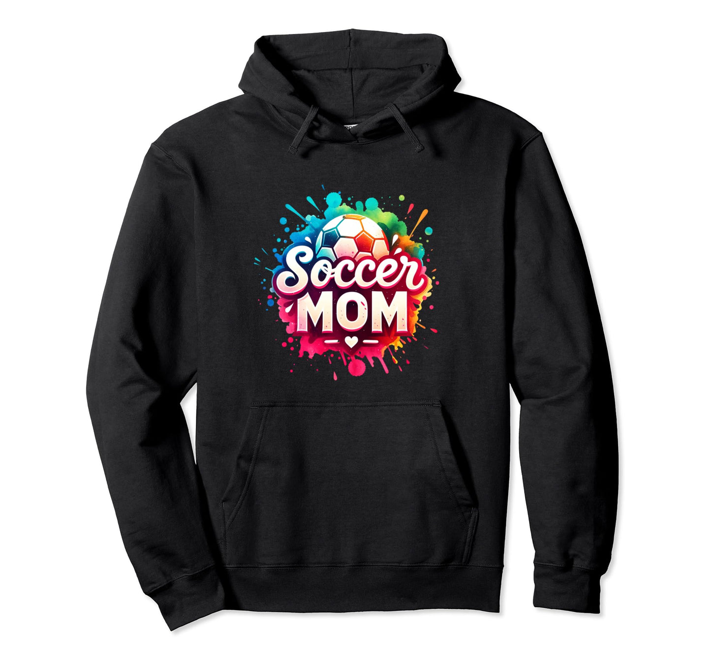 Soccer Mom Mama Mother Soccer Player Game Hoodie - Custom Art Print Unisex - T-Shirt, Sweatshirt, Hoodie