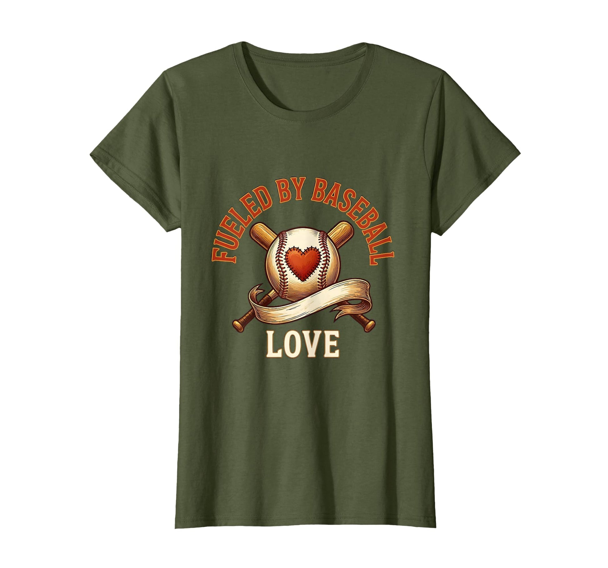 Fueled Baseball Love Baseball Mom T-Shirt - Aesthetic Graphic for Adults - T-Shirt, Sweatshirt, Hoodie