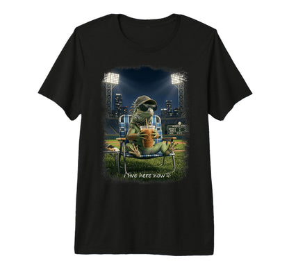 Funny Iguanas Ballfield Baseball T-Shirt - Minimalist Print for Adults - T-Shirt, Sweatshirt, Hoodie