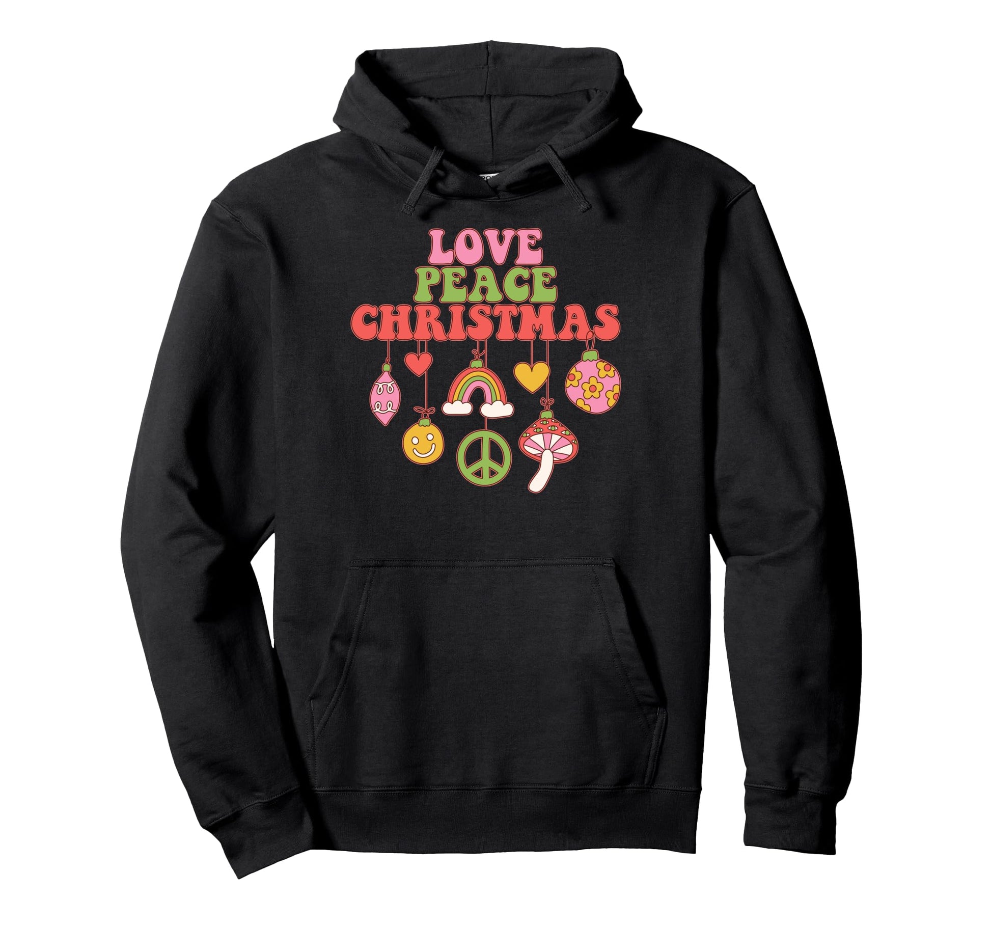 Love Peace Hoodie - Custom Art Print Men Women - T-Shirt, Sweatshirt, Hoodie