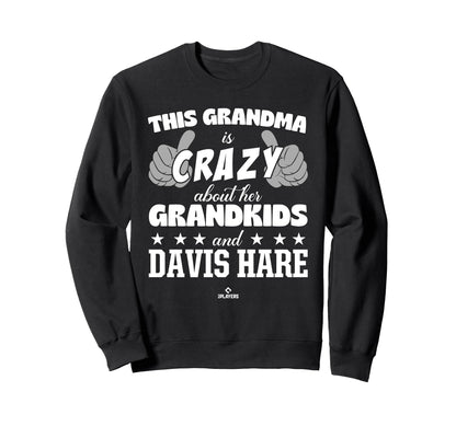 Grandma Crazy Davis Hare Prospect Sweatshirt - Aesthetic Graphic Men Women - T-Shirt, Sweatshirt, Hoodie