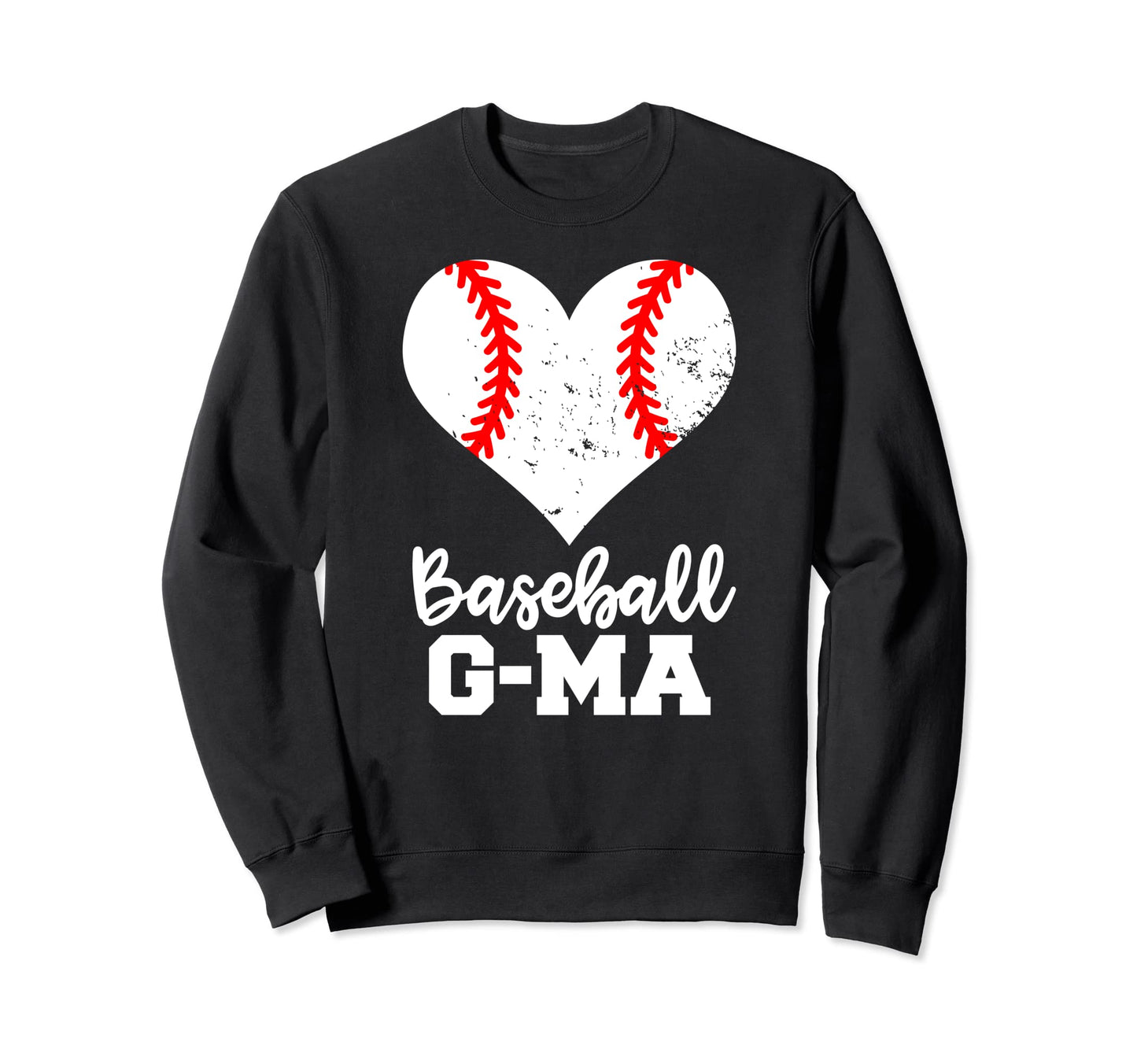 Baseball G Ma Funny Baseball Heart Sweatshirt - Custom Art Print Unisex - T-Shirt, Sweatshirt, Hoodie