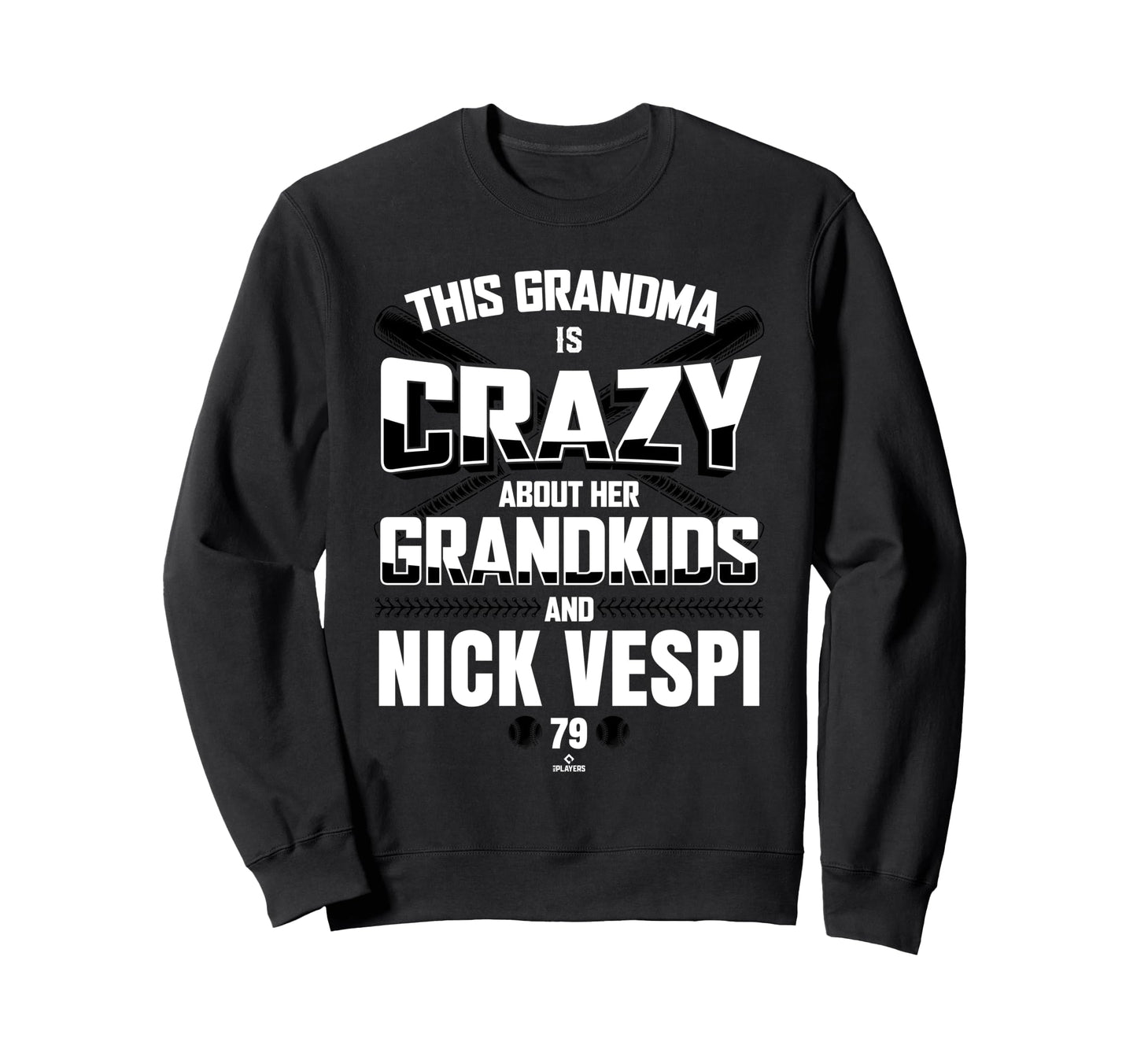 Grandma Crazy Nick Vespi Sweatshirt - Aesthetic Graphic for Adults - T-Shirt, Sweatshirt, Hoodie