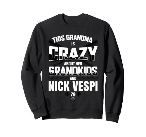 Grandma Crazy Nick Vespi Sweatshirt - Aesthetic Graphic for Adults - T-Shirt, Sweatshirt, Hoodie
