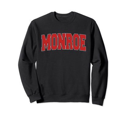 Monroe Ny New York Varsity Sweatshirt - Casual Everyday Wear for Adults - T-Shirt, Sweatshirt, Hoodie