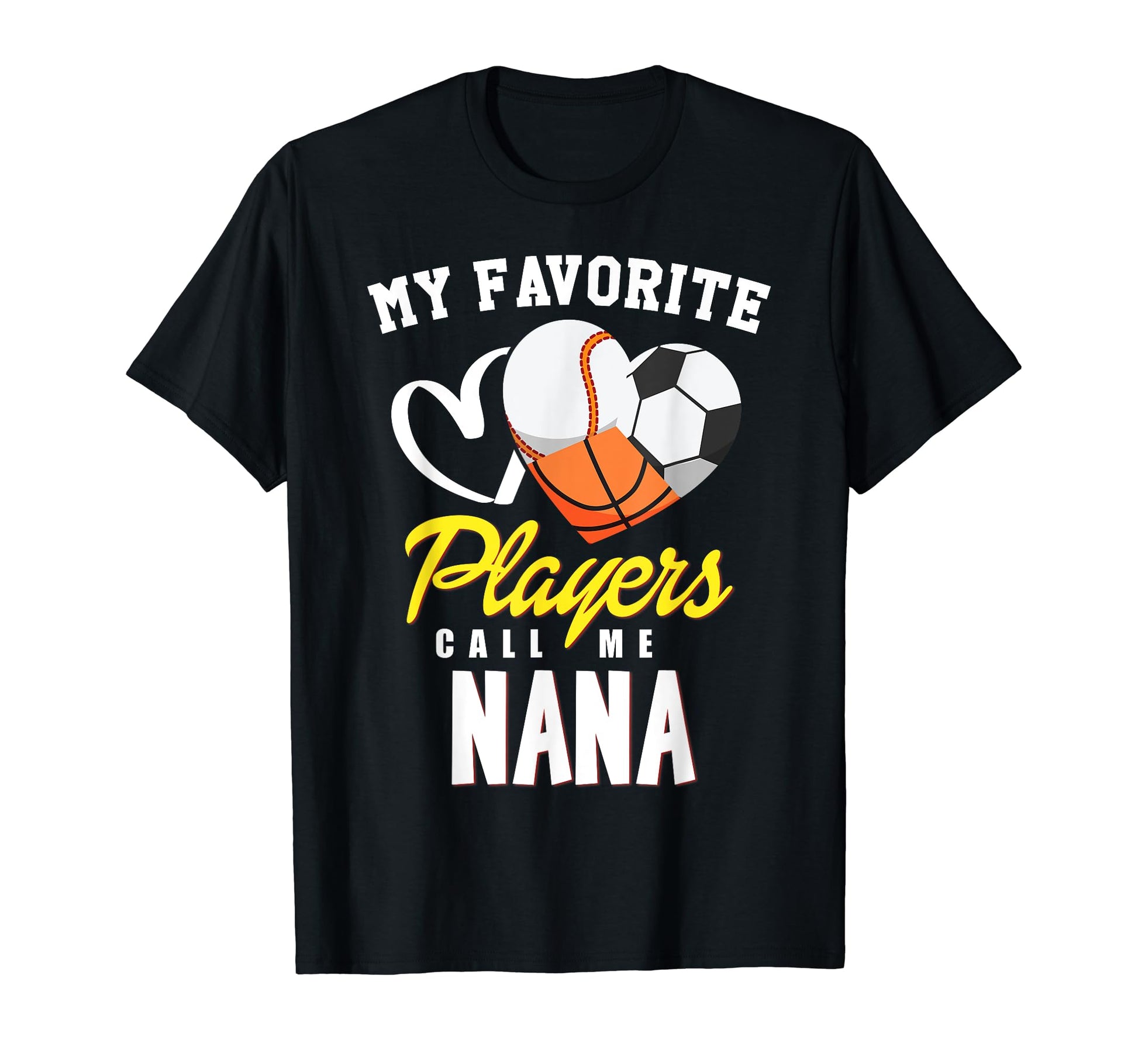 My Favorite Players Baseball Soccer T-Shirt - Trendy Graphic Men Women - T-Shirt, Sweatshirt, Hoodie