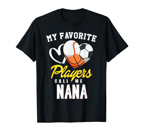My Favorite Players Baseball Soccer T-Shirt - Trendy Graphic Men Women - T-Shirt, Sweatshirt, Hoodie