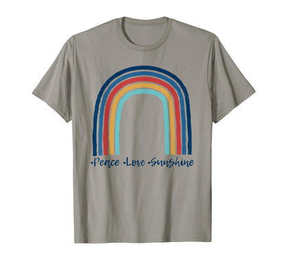 Peace Love Sunshine T-Shirt - Unique Graphic Men Women - T-Shirt, Sweatshirt, Hoodie
