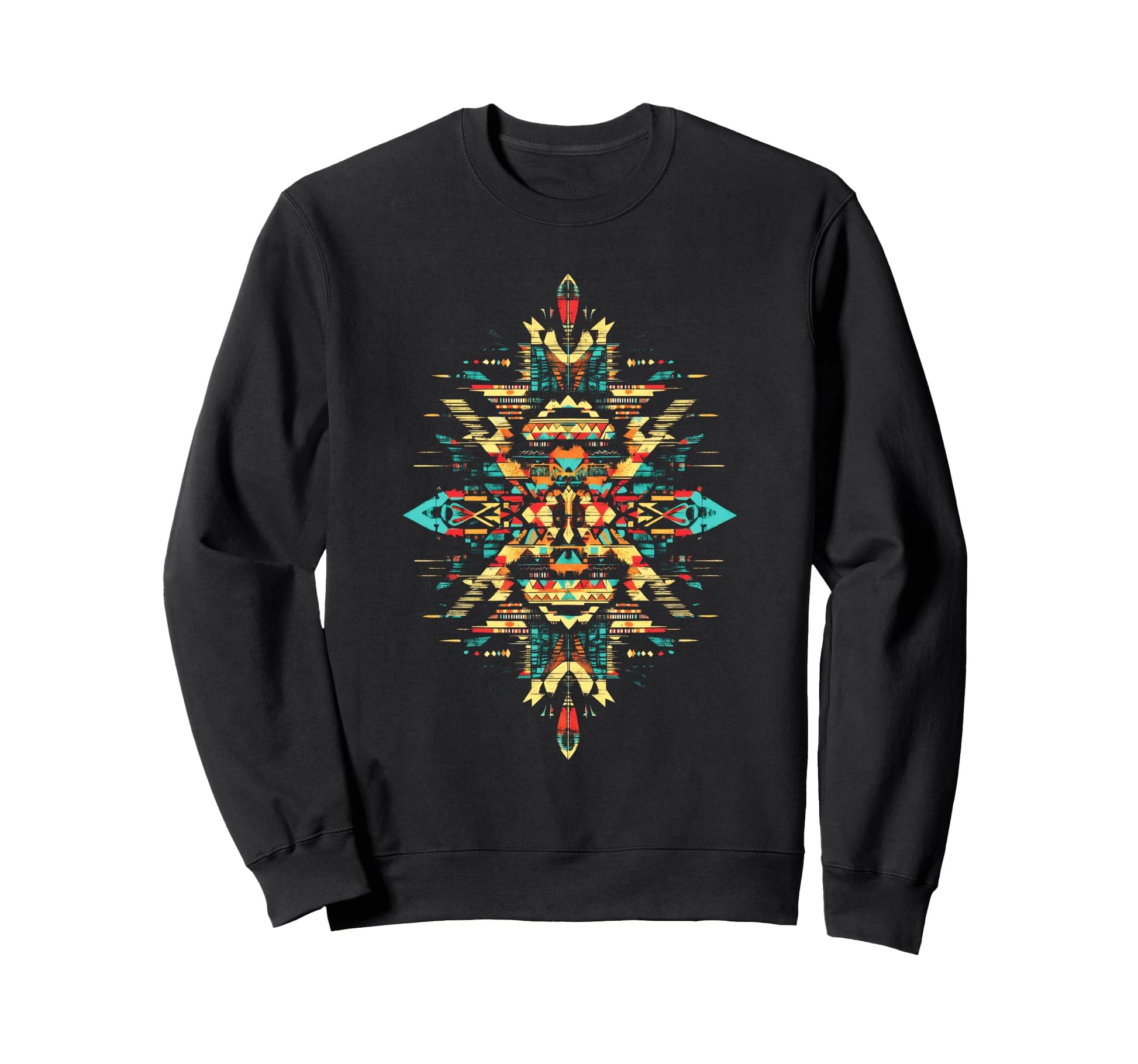 Southwest Turquoise Native Sweatshirt - Minimalist Print Men Women - T-Shirt, Sweatshirt, Hoodie