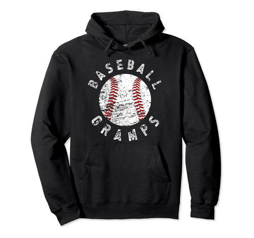 Baseball Gramps Grandpa Best Gramps Hoodie - Aesthetic Graphic Men Women - T-Shirt, Sweatshirt, Hoodie