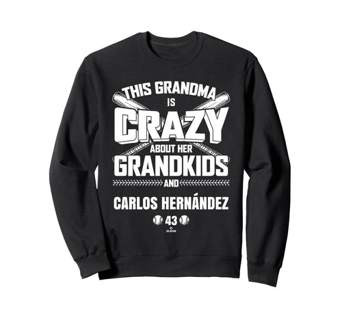 Grandma Crazy Carlos Hern Ndez Sweatshirt - Aesthetic Graphic Unisex - T-Shirt, Sweatshirt, Hoodie