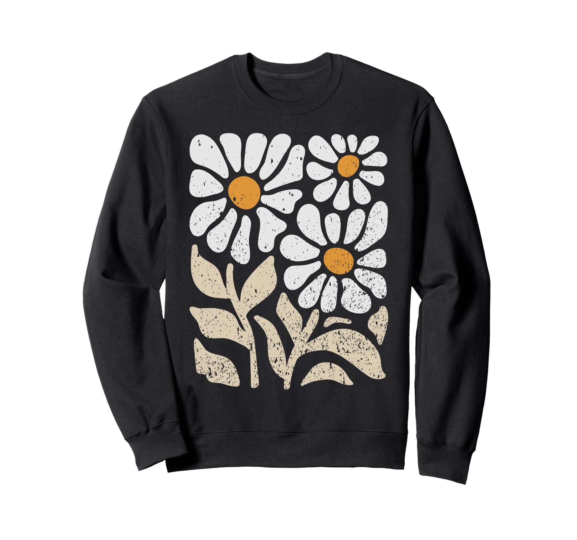 Boho Flower Wildflowers Sweatshirt - Casual Everyday Wear for Adults - T-Shirt, Sweatshirt, Hoodie