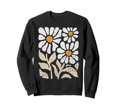 Boho Flower Wildflowers Sweatshirt - Casual Everyday Wear for Adults - T-Shirt, Sweatshirt, Hoodie