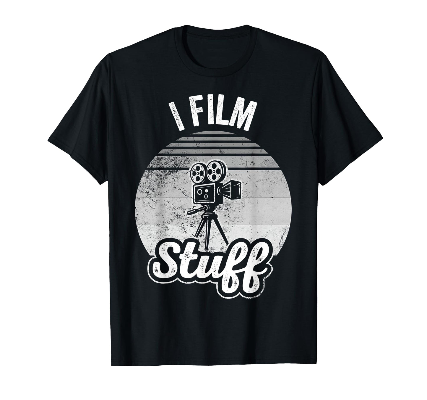 I Film Stuff Movie Camera Enthusiast T-Shirt - Graphic Print Men Women - T-Shirt, Sweatshirt, Hoodie