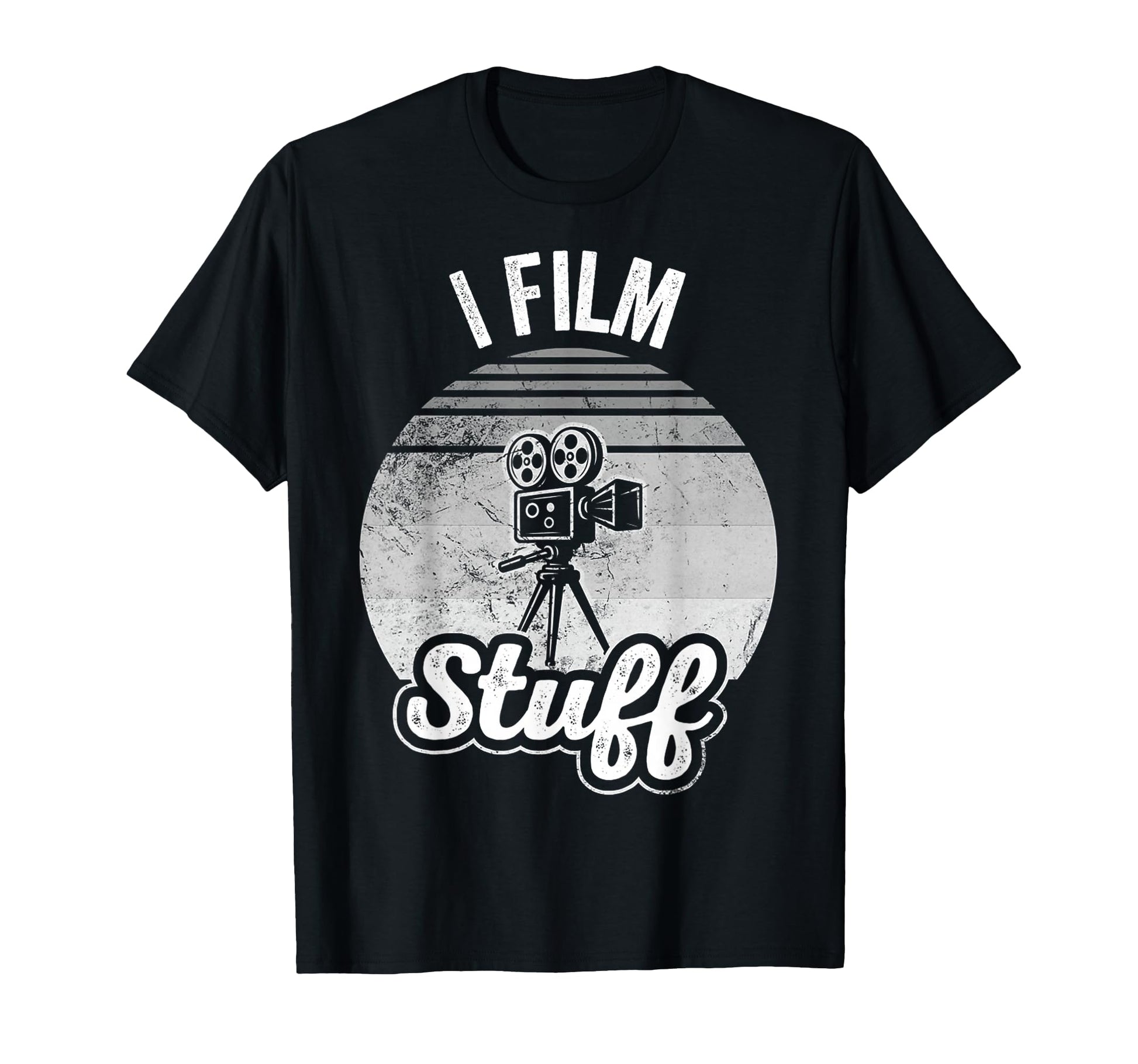I Film Stuff Movie Camera Enthusiast T-Shirt - Graphic Print Men Women - T-Shirt, Sweatshirt, Hoodie