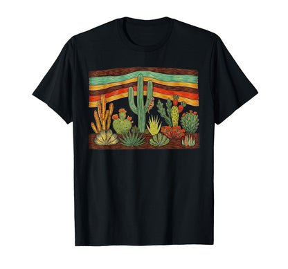 Cactus Desert Southwest Cactus Boho T-Shirt - Graphic Print Men Women - T-Shirt, Sweatshirt, Hoodie