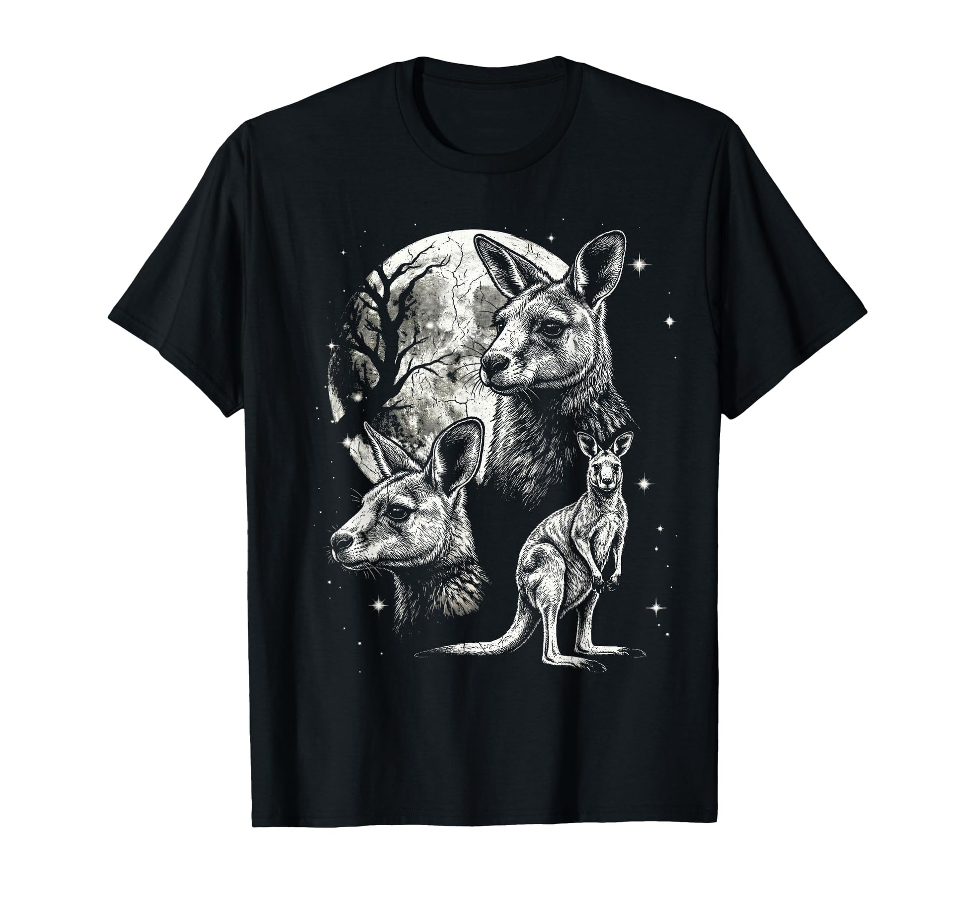 Kangaroo 90S Aesthetic Y2K Kangaroo T-Shirt - Custom Art Print Men Women - T-Shirt, Sweatshirt, Hoodie