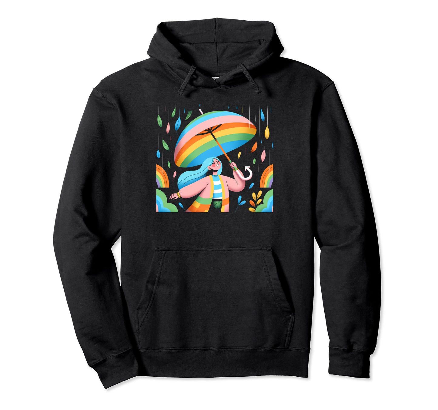Transgender Pride Month Femboy Flag Hoodie - Aesthetic Graphic for Adults - T-Shirt, Sweatshirt, Hoodie