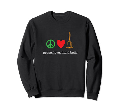 Hand Bell Players Bell Choir Peace Sweatshirt - Novelty Apparel Unisex - T-Shirt, Sweatshirt, Hoodie