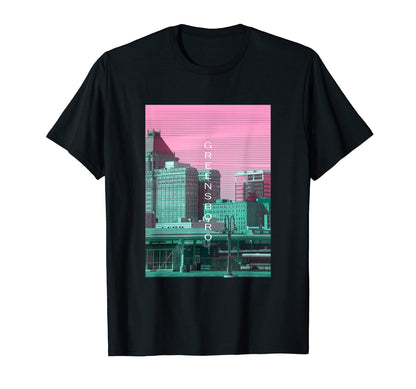 North Carolina Vaporwave Aesthetic T-Shirt - Fun Novelty Design Men Women - T-Shirt, Sweatshirt, Hoodie