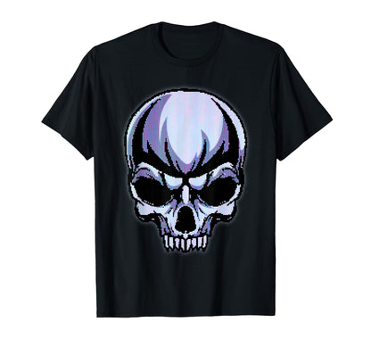 Cassette Futurism Gothic Skull Futurism T-Shirt - Trendy Graphic Men Women - T-Shirt, Sweatshirt, Hoodie