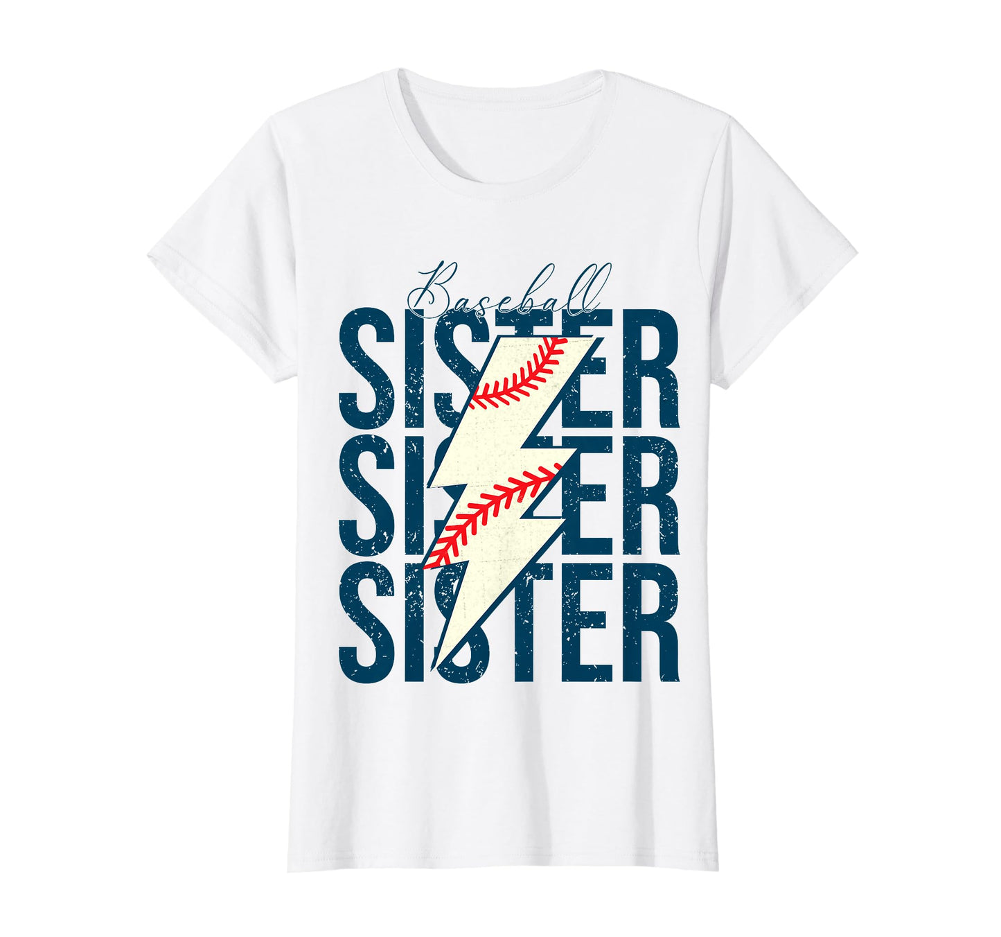 Baseball Sister Funny Baseball Life T-Shirt - Aesthetic Graphic Men Women - T-Shirt, Sweatshirt, Hoodie