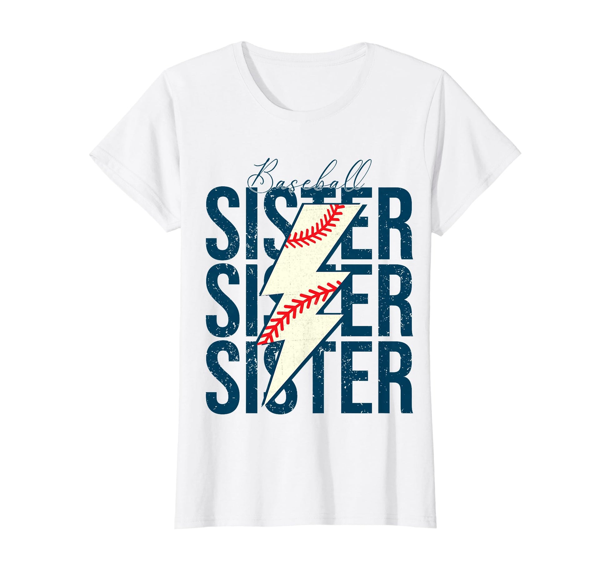 Baseball Sister Funny Baseball Life T-Shirt - Aesthetic Graphic Men Women - T-Shirt, Sweatshirt, Hoodie