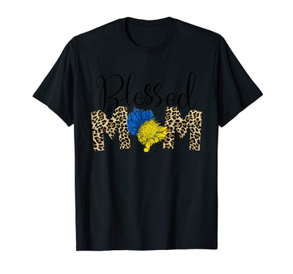 Leopard Blessed Mom Sunflower Love Sweatshirt - Trendy Graphic Men Women - T-Shirt, Sweatshirt, Hoodie