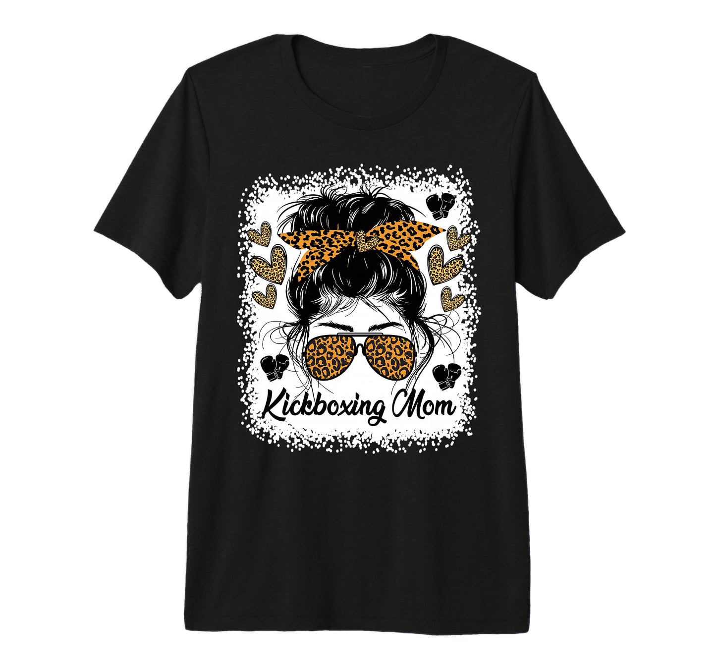 Kickboxing Mom Martial Art Stylish T-Shirt - Unique Graphic Men Women - T-Shirt, Sweatshirt, Hoodie