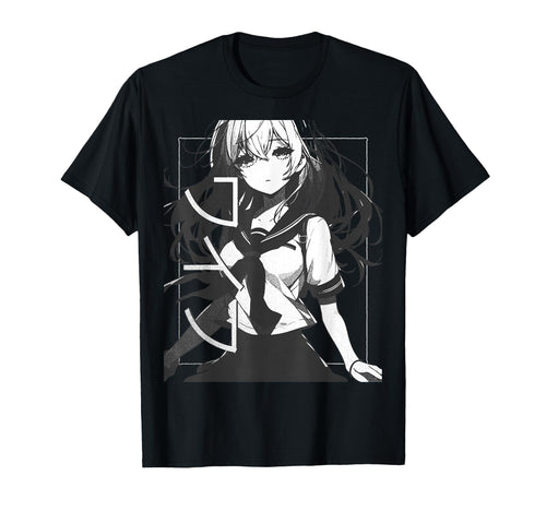 Anime Waifu Japanese Aesthetic T-Shirt - Fun Novelty Design for Adults - T-Shirt, Sweatshirt, Hoodie