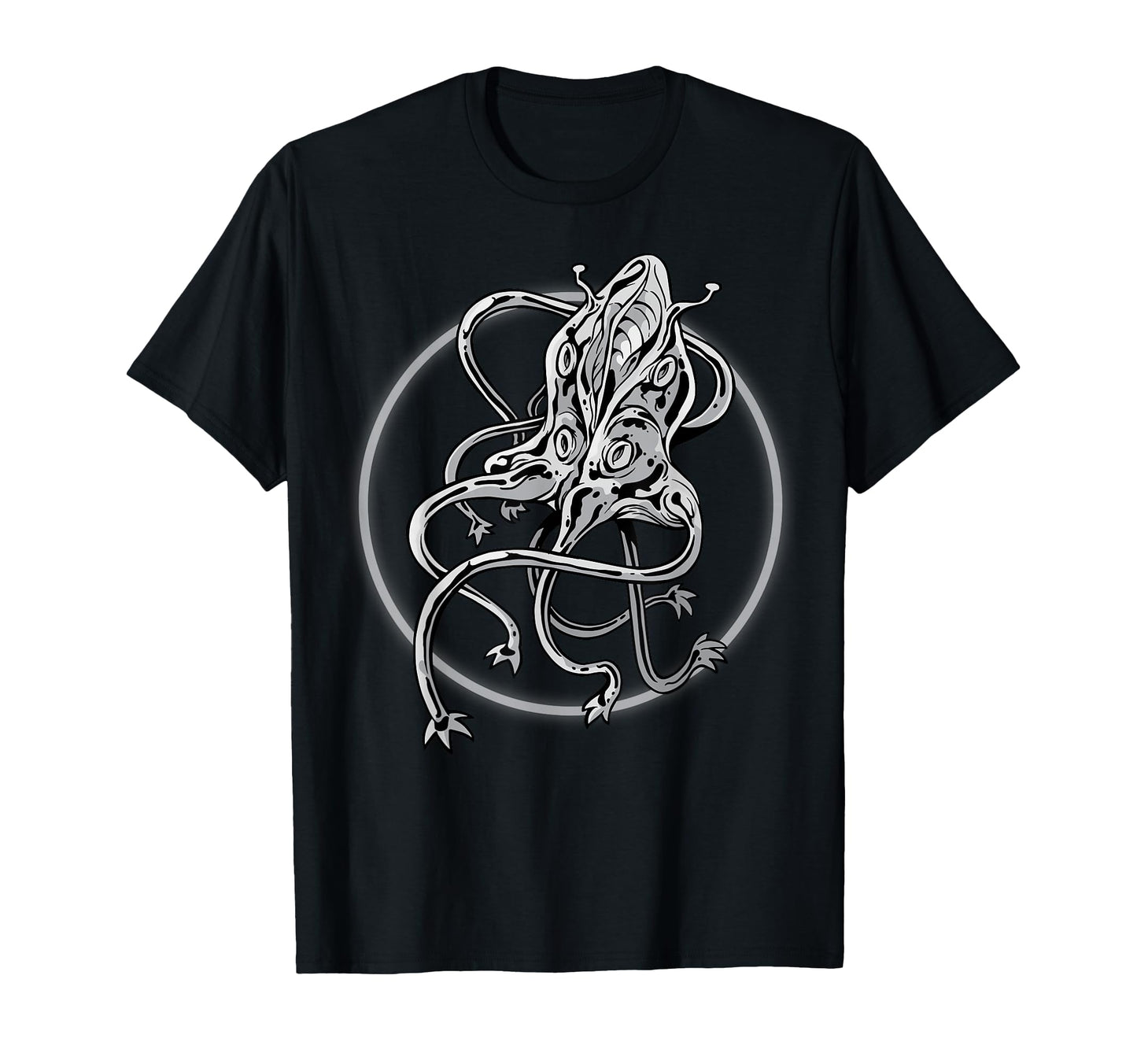 Anime Alien Octopus Japanese T-Shirt - Casual Everyday Wear Men Women - T-Shirt, Sweatshirt, Hoodie