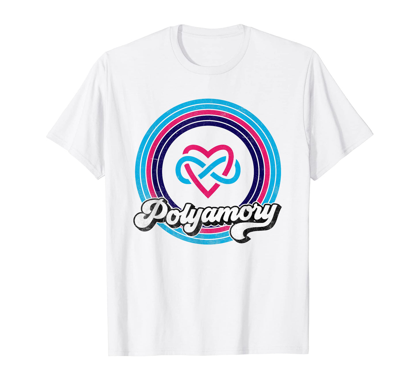 Polyamory Infinity Symbol Polyamorous T-Shirt - Custom Art Print Men Women - T-Shirt, Sweatshirt, Hoodie
