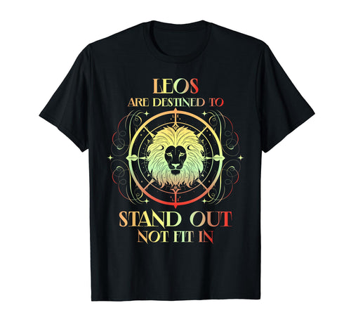 Leo Horoscope Zodiac Sign Astrology T-Shirt - Casual Everyday Wear Unisex - T-Shirt, Sweatshirt, Hoodie